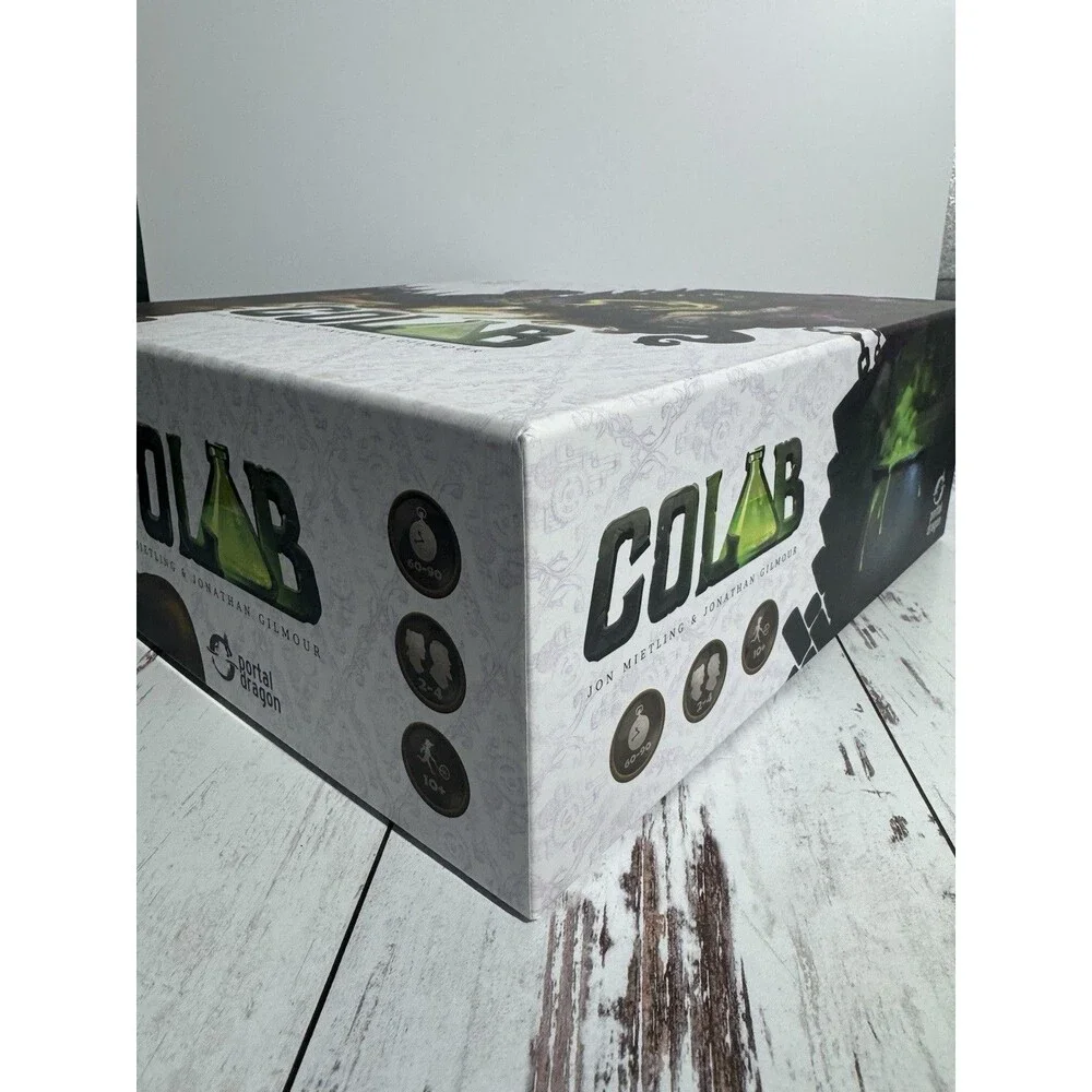 Portal Dragon CoLab Strategy Board Game Deluxe Kickstarter Edition 2P 10+